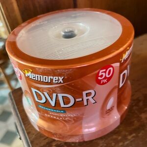 Memorex 50-Pack DVD-R Disc Spindle